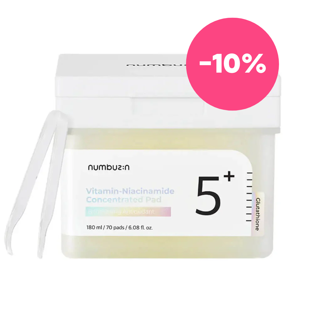 [SNIŽENO] Numbuzin - No.5 Vitamin - Niacinamide Concentrated Pad 180ml/70pcs BeautyJunkies.rs