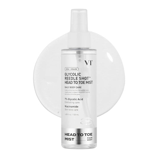 VT Cosmetics - Glycolic Reedle Shot Head To Toe Mist 120ml VT Cosmetics