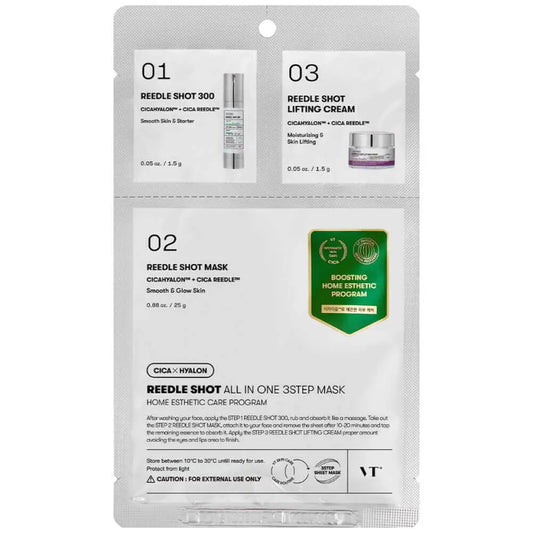 VT Cosmetics - Reedle Shot All In One 3 Step Mask VT Cosmetics