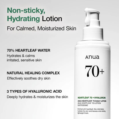 Anua - Heartleaf 70% Daily Lotion 200ml