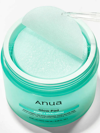 Anua - PDRN 100 Hyaluronic Acid Glow Pad 180ml