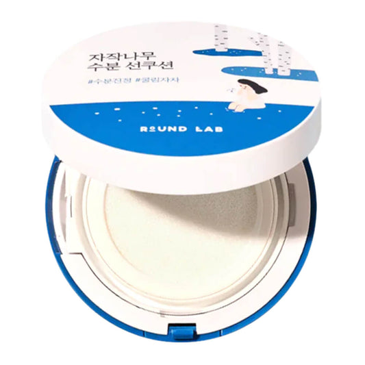 Round Lab - Birch Juice Moisturizing Sun Cushion 15g