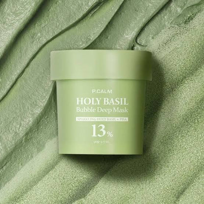 P.Calm - Holy Basil Bubble Deep Mask 90g